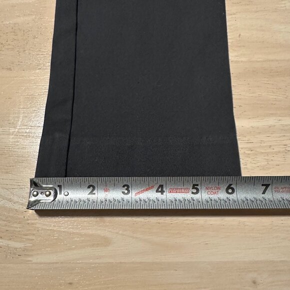 Van Heusen Stretch Extensible Charcoal Gray Business Casual Trouser Pants Size 6 - Picture 8 of 9